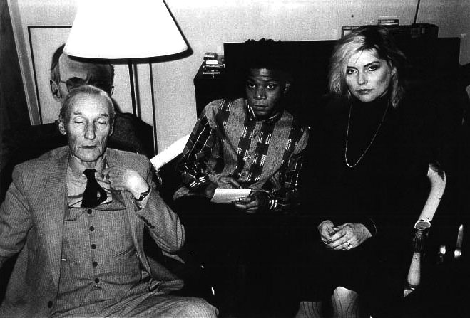 burroughs-basquiat-harry-nyc-xmas-1986victor-bockris